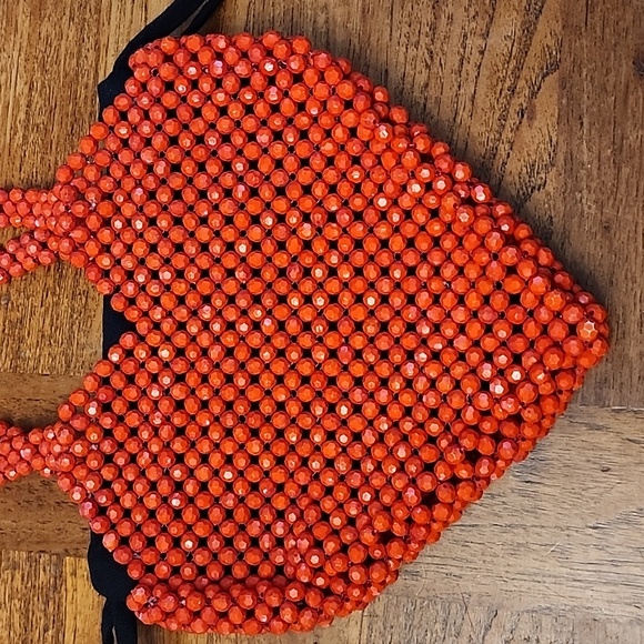 TOPSHOP Beaded Heart purse - Picture 7 of 10